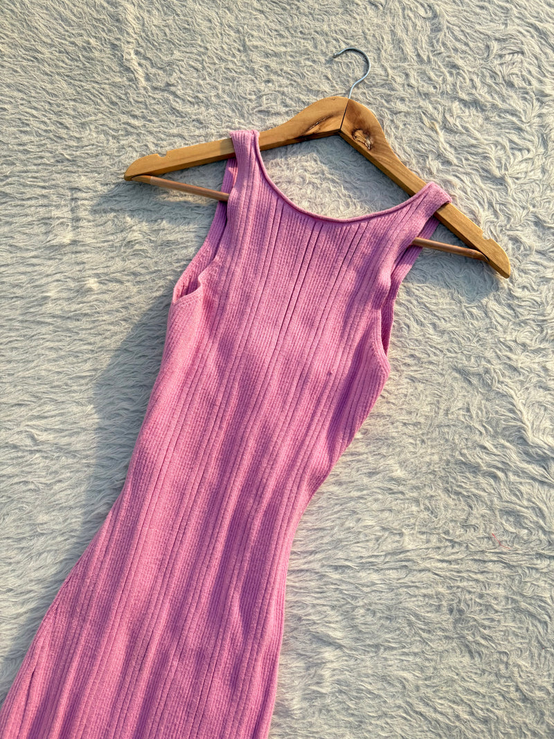 Designer back dress Xs
