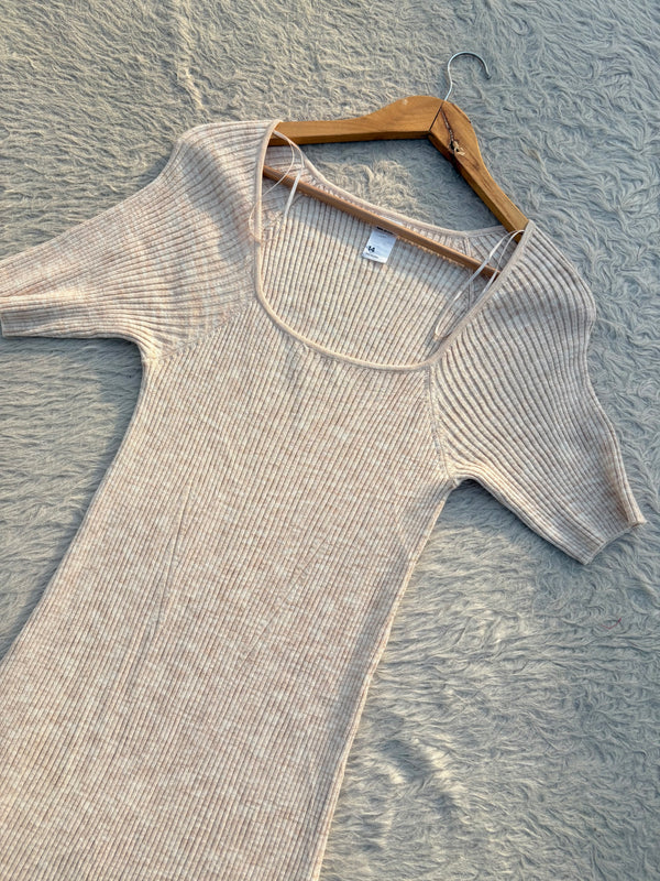 Beige dress S-XL