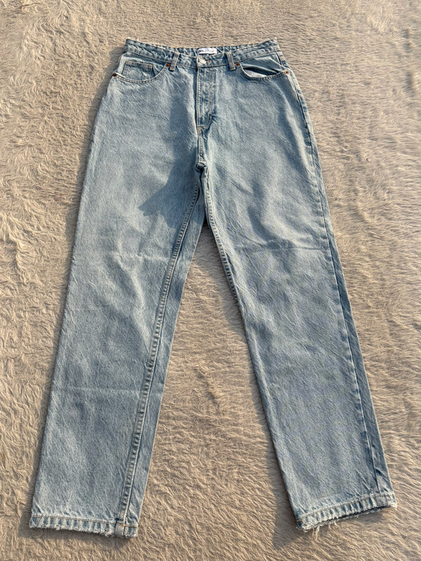 High waisted denim jeans by ZARA 31 W-32/34