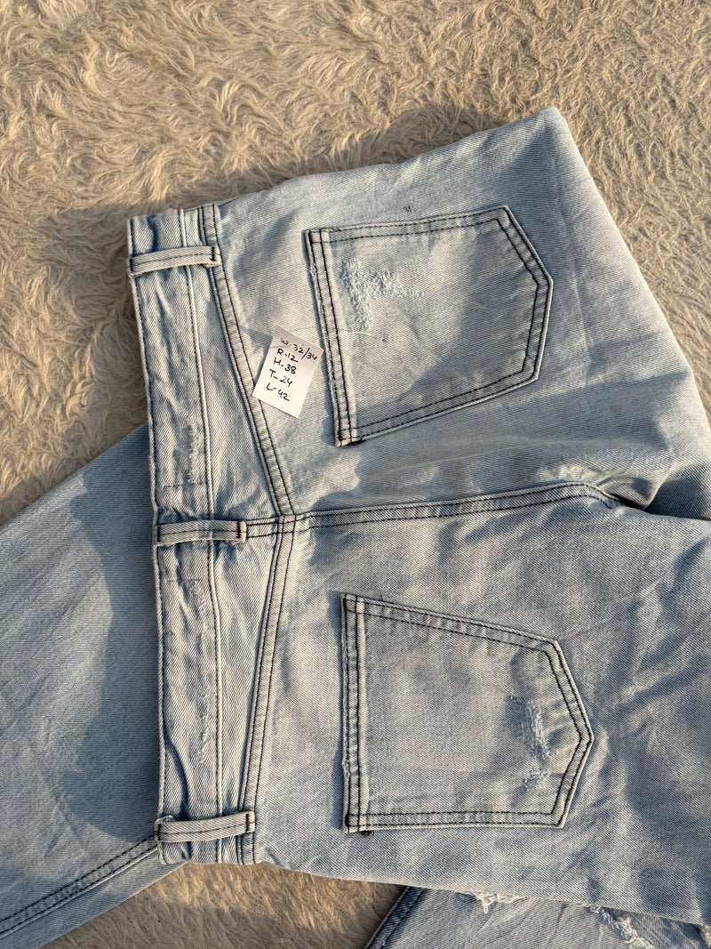 High waisted denim jeans by ZARA 29 W-32/34