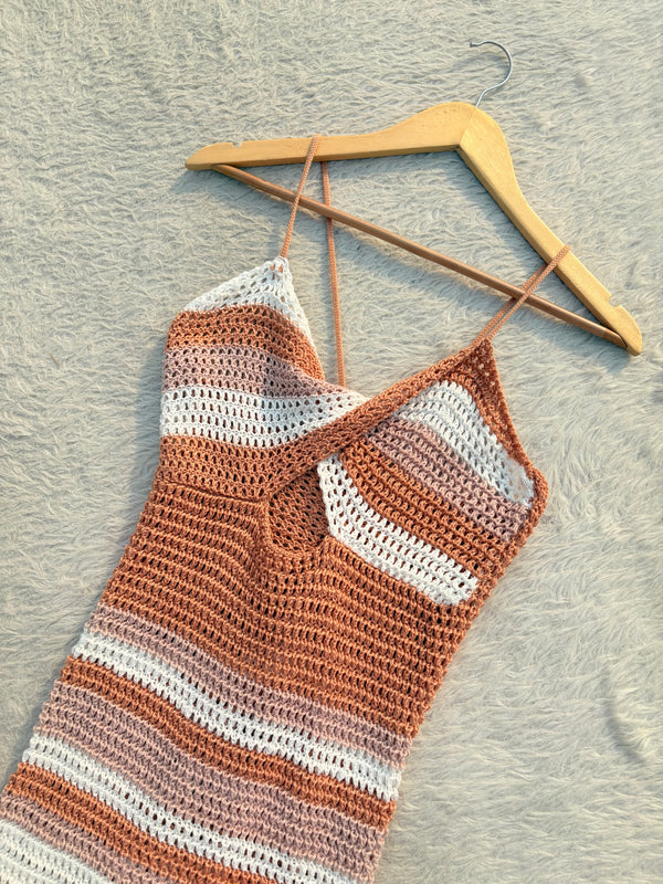 Cute crochet dress S-M