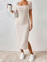 Beige dress S-XL