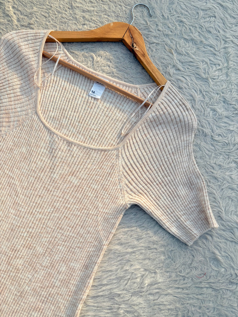 Beige dress S-XL