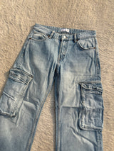 High waisted denim jeans by ZARA 35 W-32