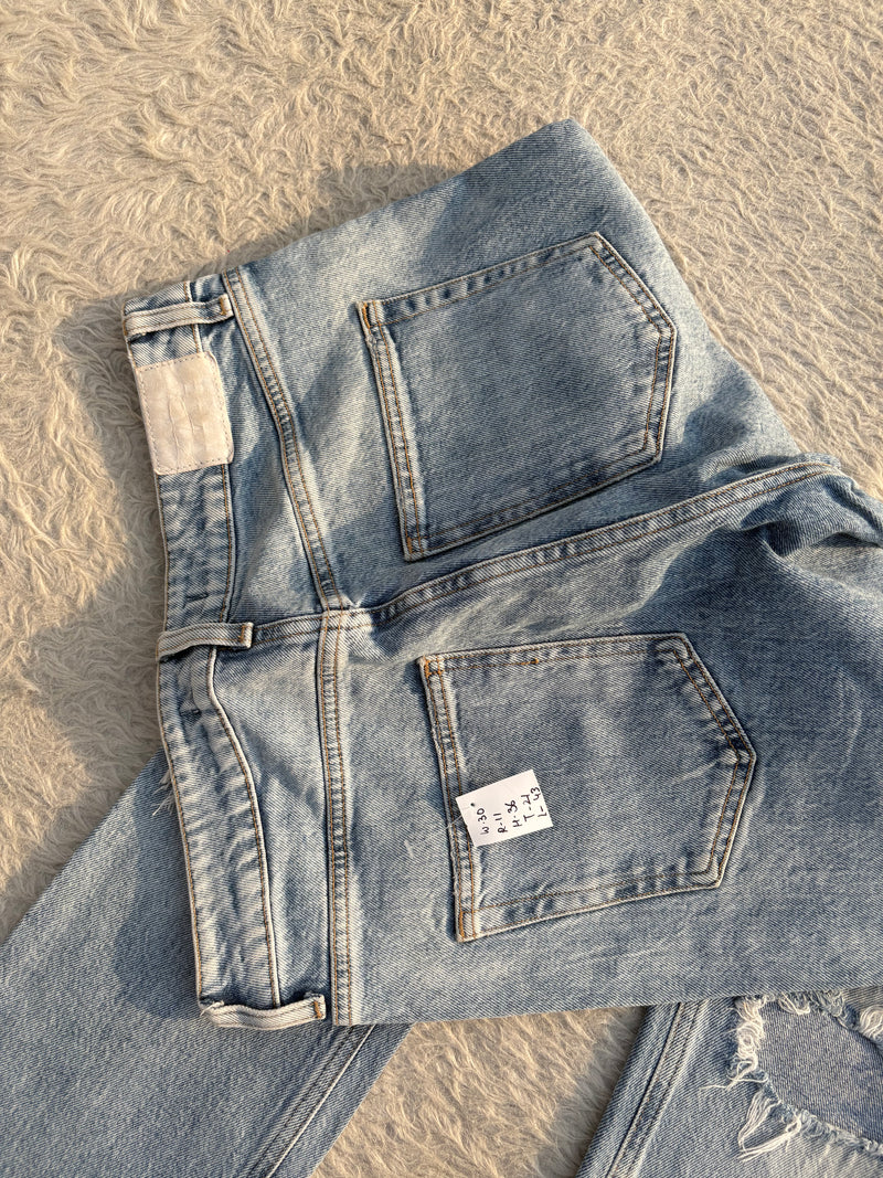 High waisted denim jeans by ZARA 25 W-30
