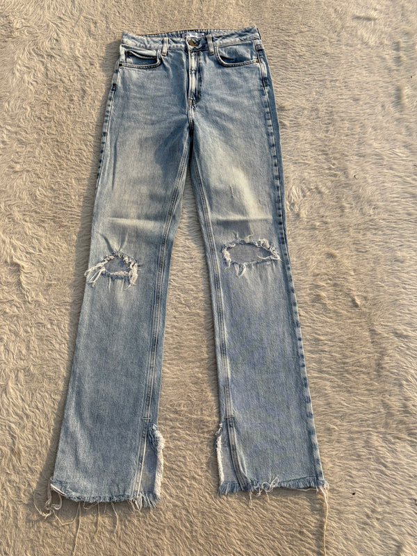 High waisted denim jeans by ZARA 25 W-30