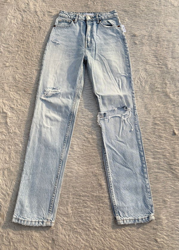 High waisted denim jeans by ZARA 30 W-26