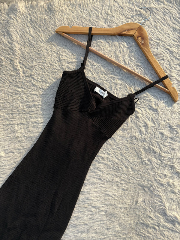 Black maxi dress Xs