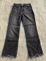 High waisted denim jeans by ZARA 33 W-34