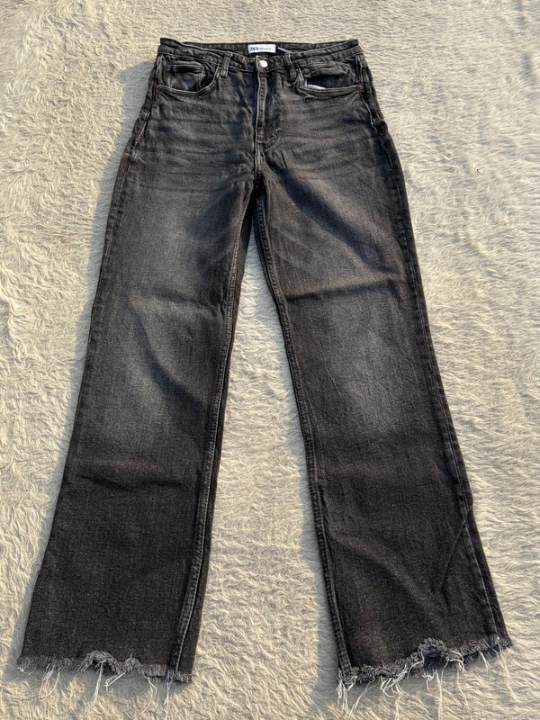 High waisted denim jeans by ZARA 33 W-34