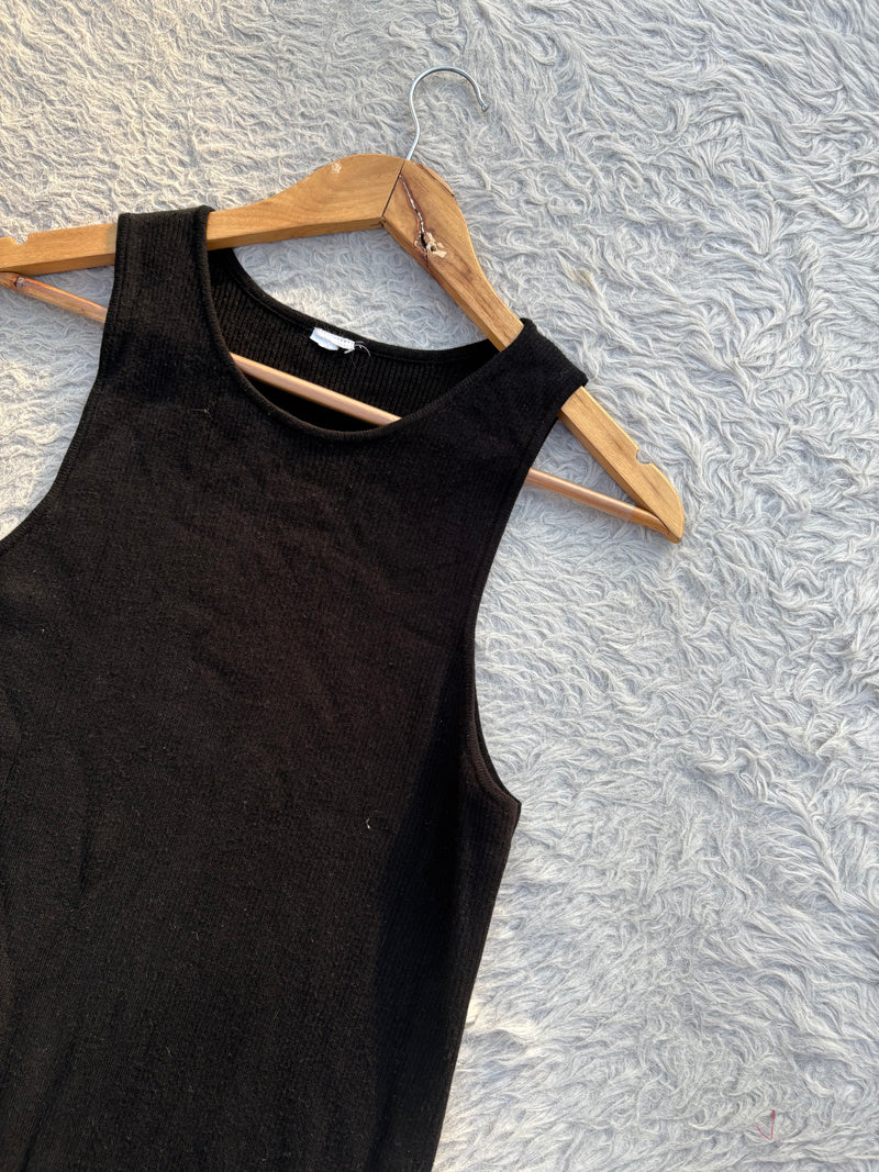 Black maxi dress S-L
