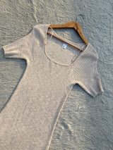 Beige dress S-XL