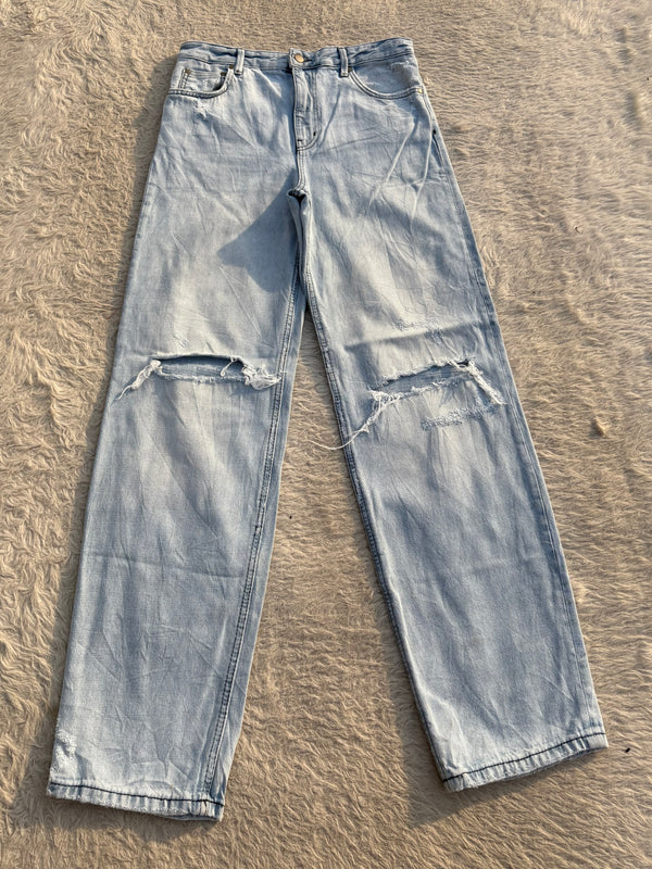 High waisted denim jeans by ZARA 29 W-32/34