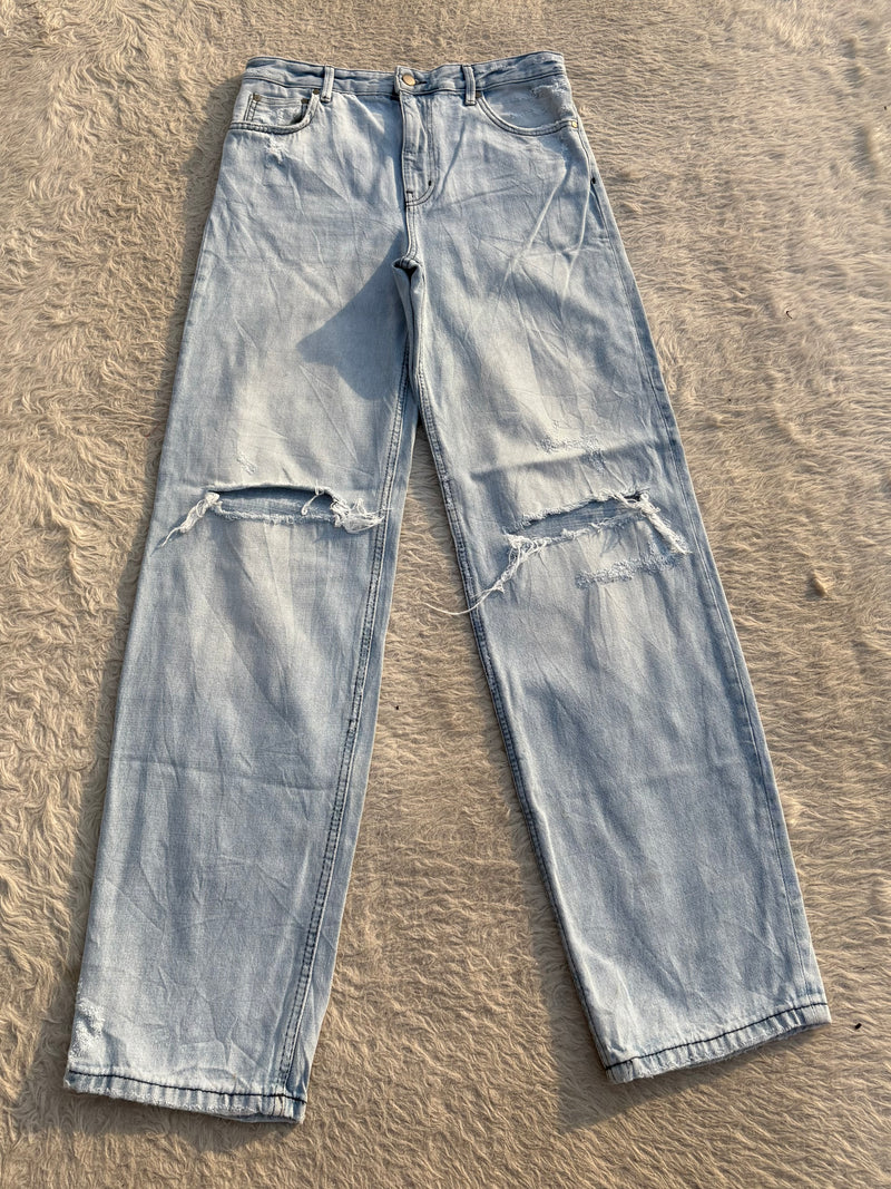 High waisted denim jeans by ZARA 29 W-32/34