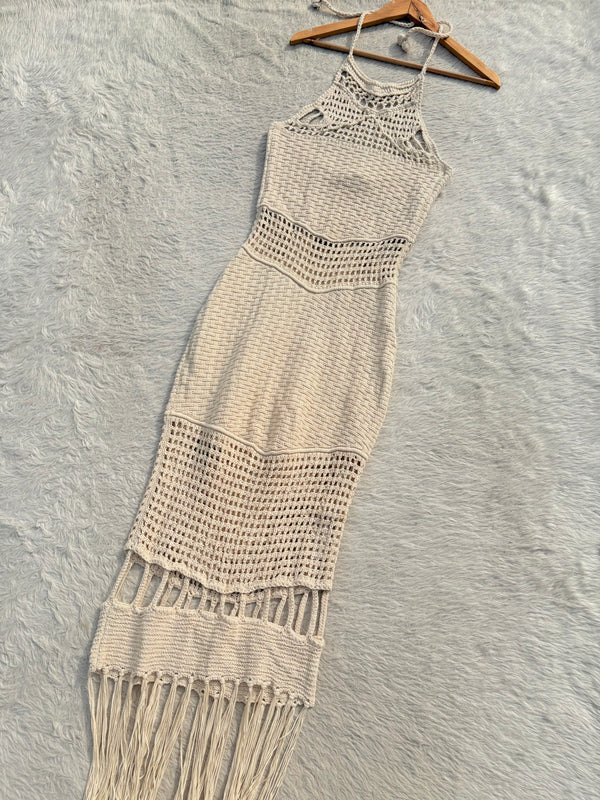 ZARA crochet dress Xs-S