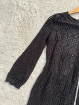 Crochet backless dress Xs-M