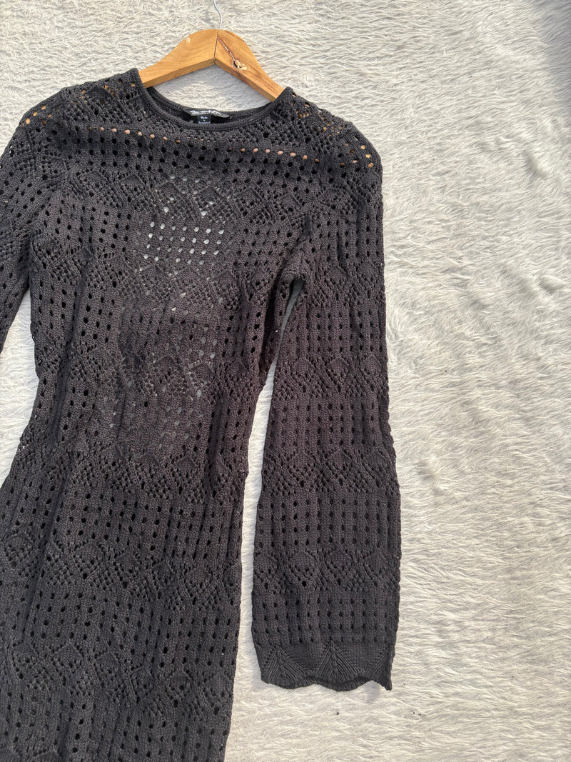 Crochet backless dress Xs-M