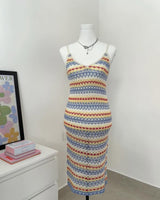 Patterned crochet dress Xs-S