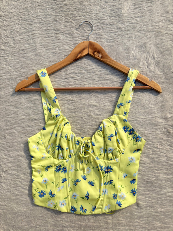 Bershka bustier top Xs