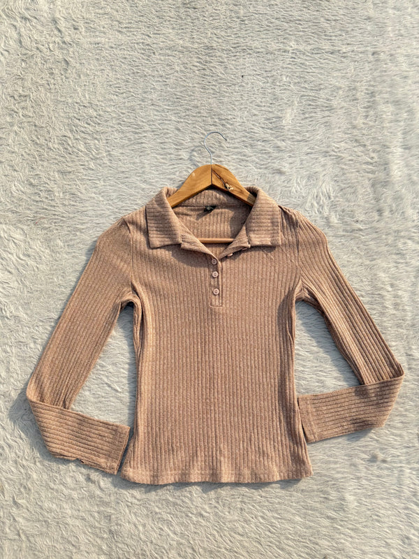 Collared top Xs