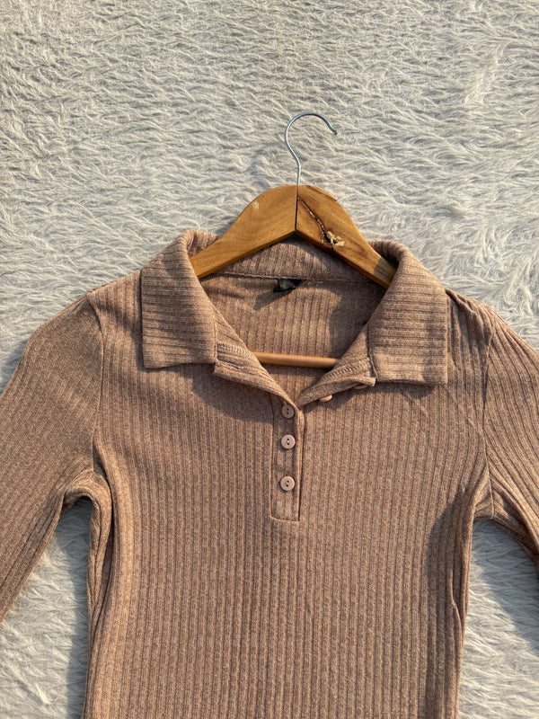 Collared top Xs