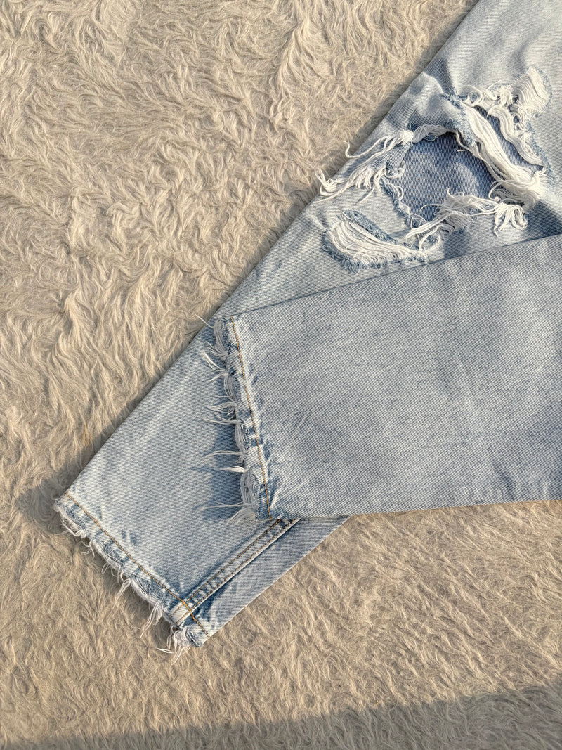 High waisted denim jeans by ZARA 37 W-26