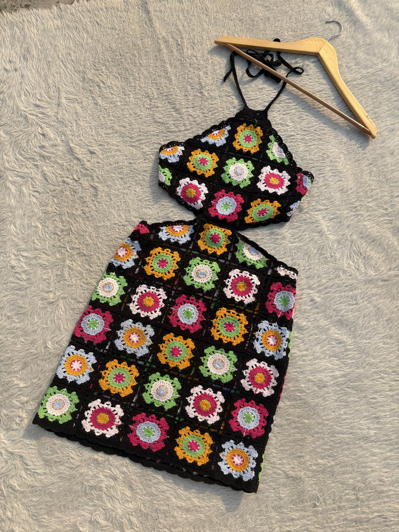 Granny crochet dress Xs-S