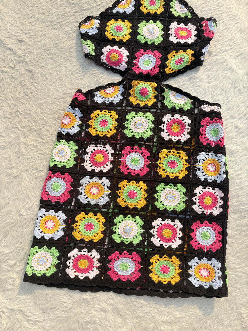 Granny crochet dress Xs-S