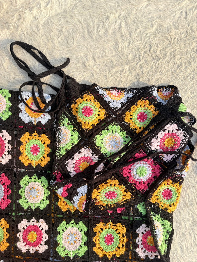 Granny crochet dress Xs-S