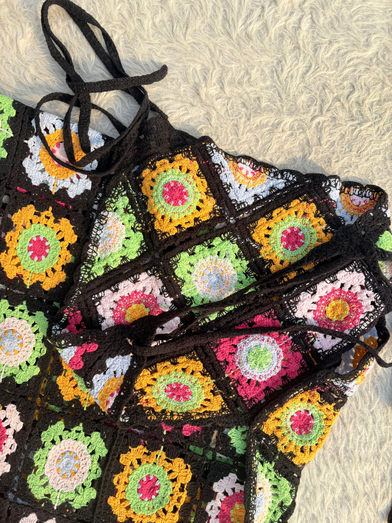 Granny crochet dress Xs-S