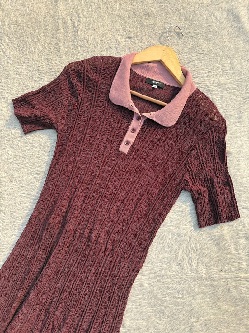 Wine dress S-XL