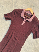 Wine dress S-XL