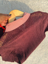 Wine dress S-XL