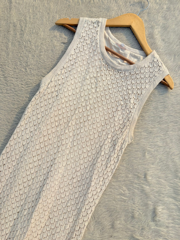 Crochet maxi dress S-L