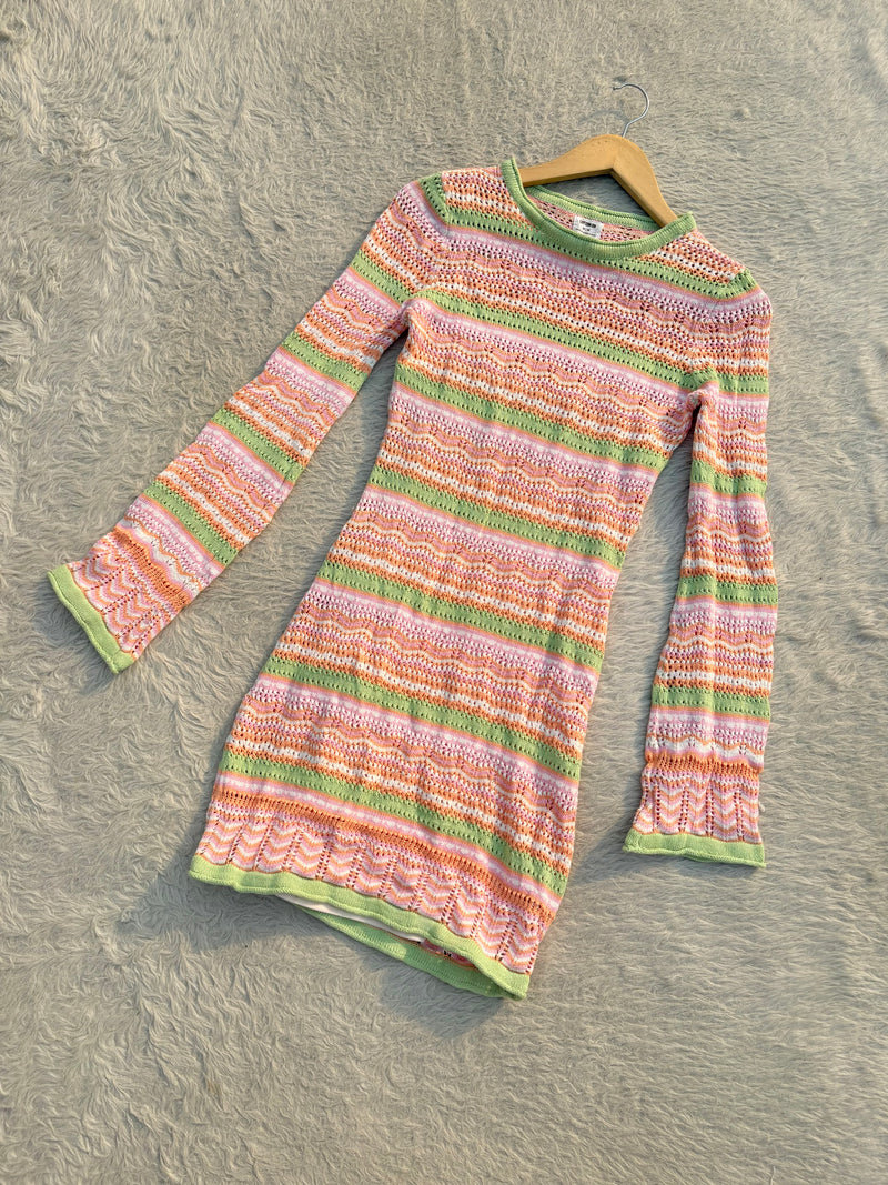 Crochet dress with inner xs-S