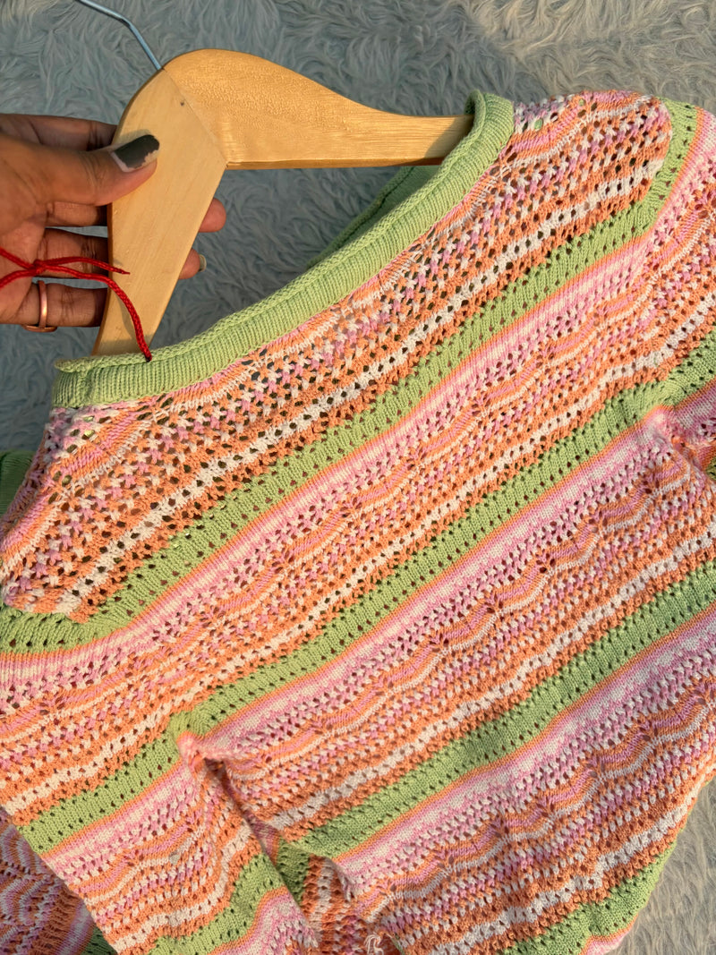 Crochet dress with inner xs-S