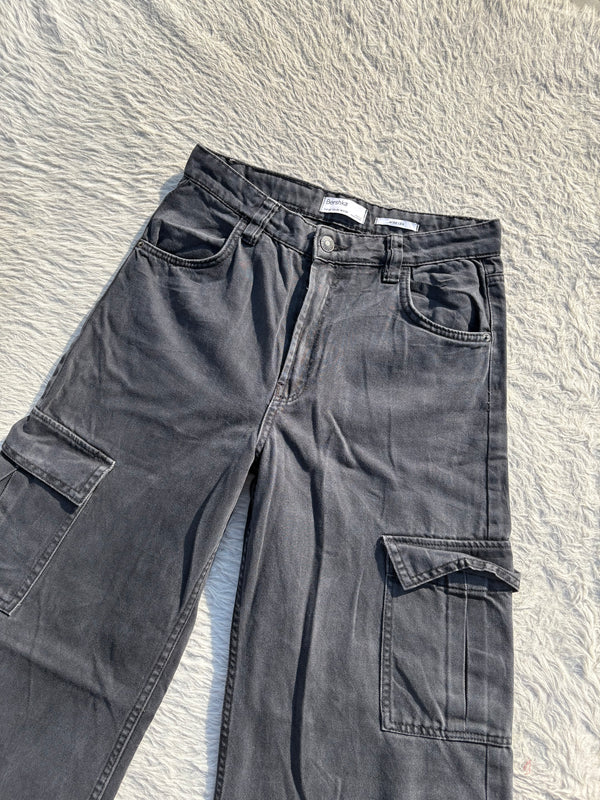 High waisted denim jeans Bershka W-28