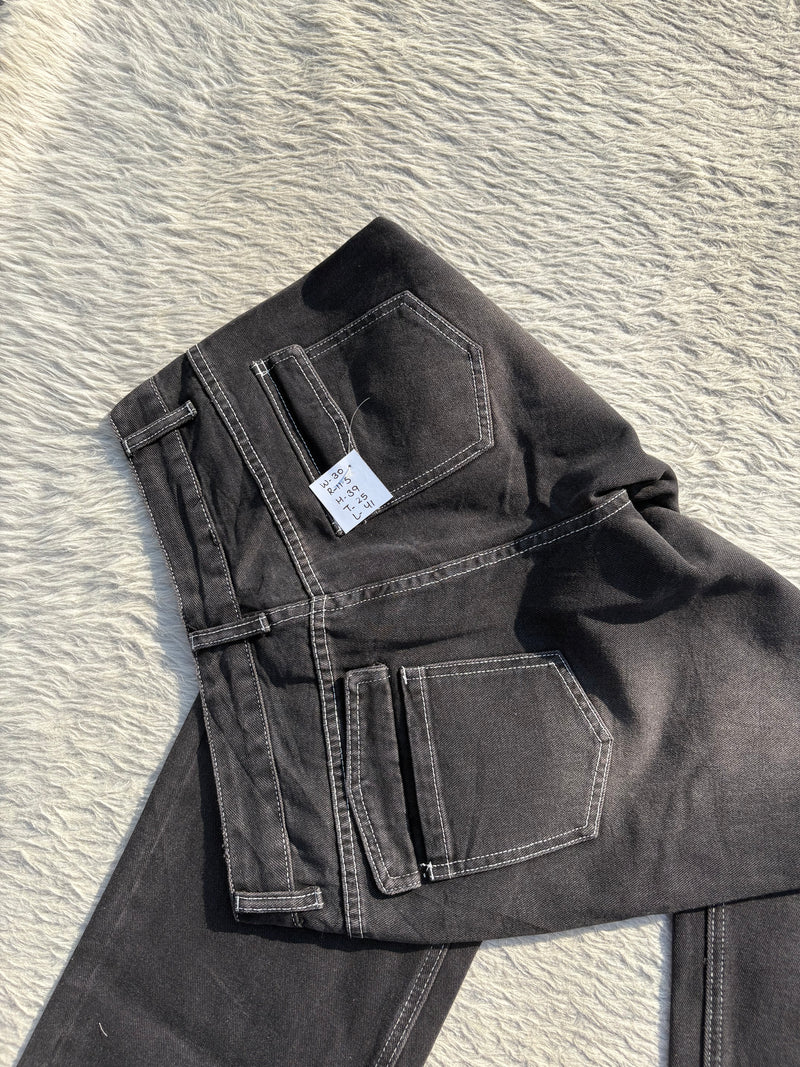 High waisted denim jeans W-30