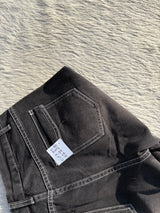 High waisted denim jeans W-30