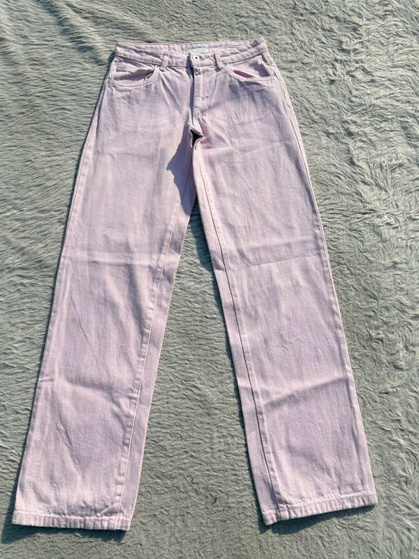 Low waisted denim jeans W-28
