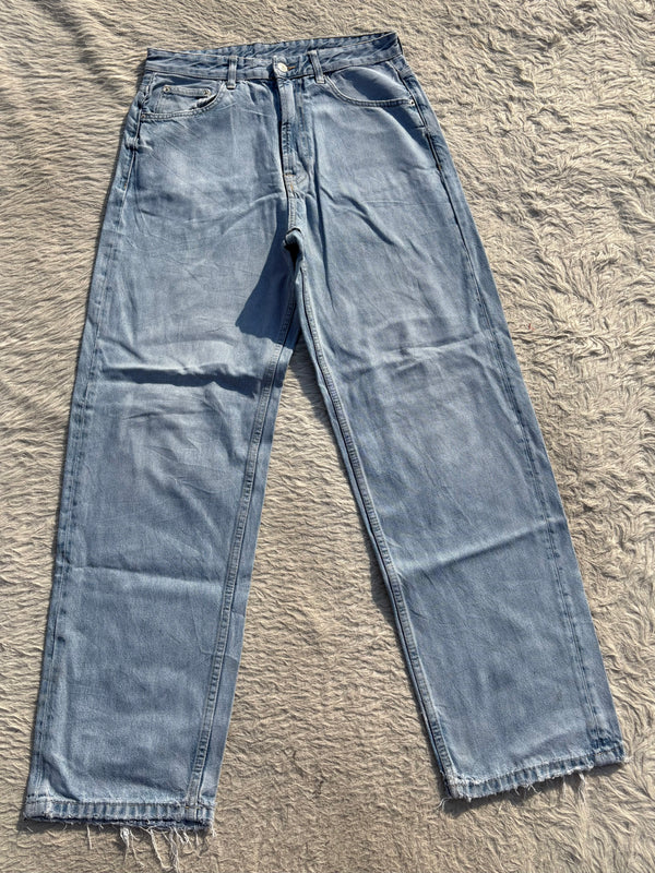 High waisted denim jeans by Bershka W-32