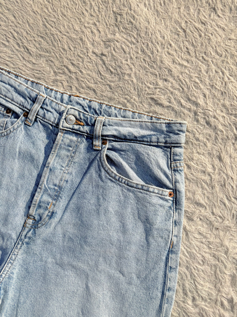 High waisted denim jeans by H&M W-30