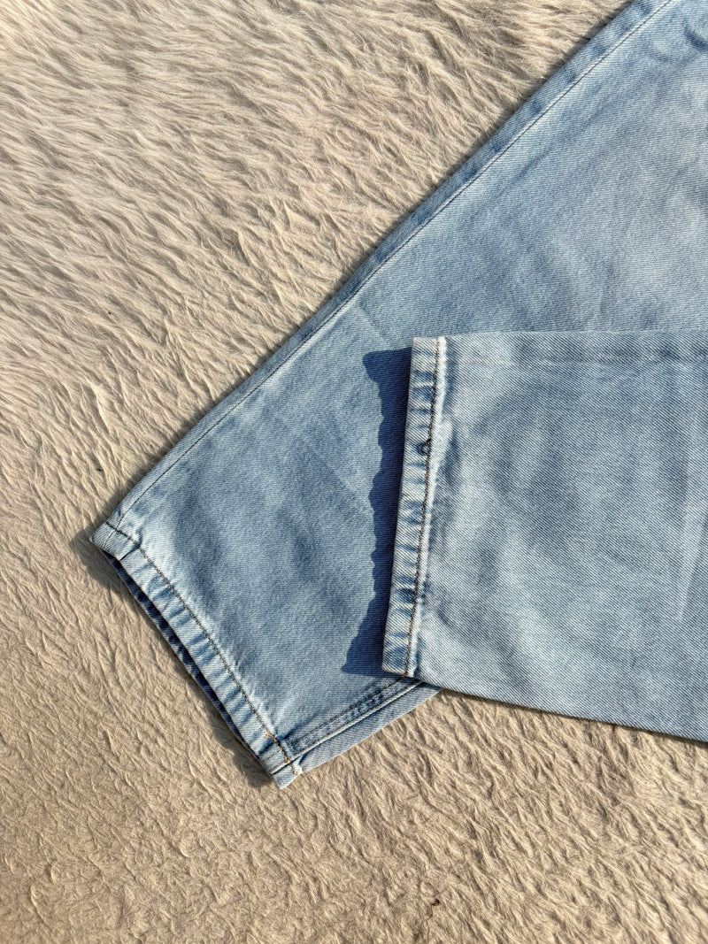 High waisted denim jeans W-30