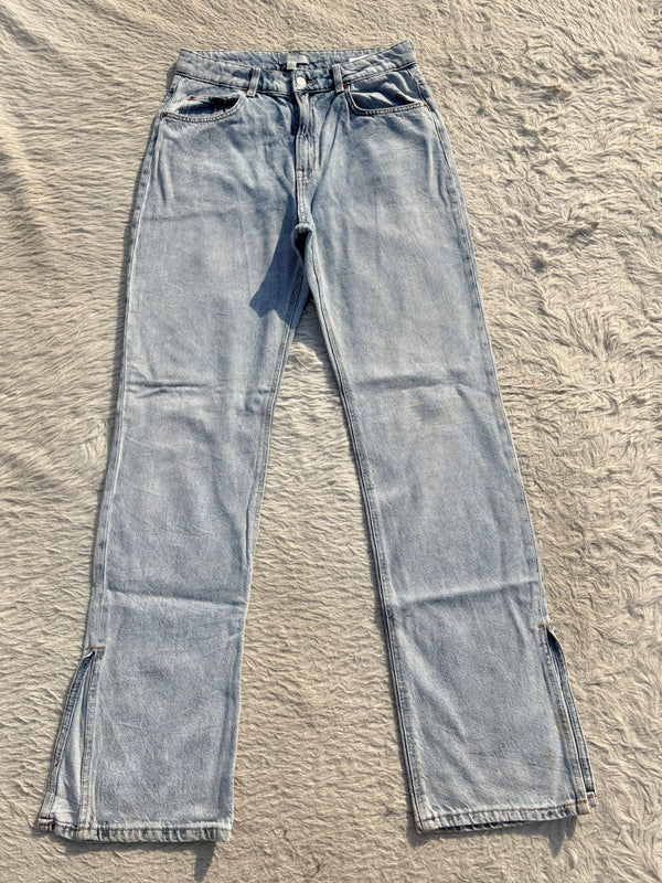 High waisted denim jeans by H&M W-30