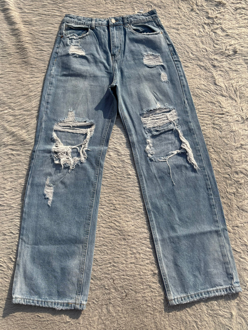 High waisted denim jeans by FB Sister W-30/31