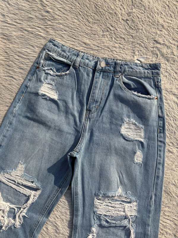 High waisted denim jeans by FB Sister W-30/31