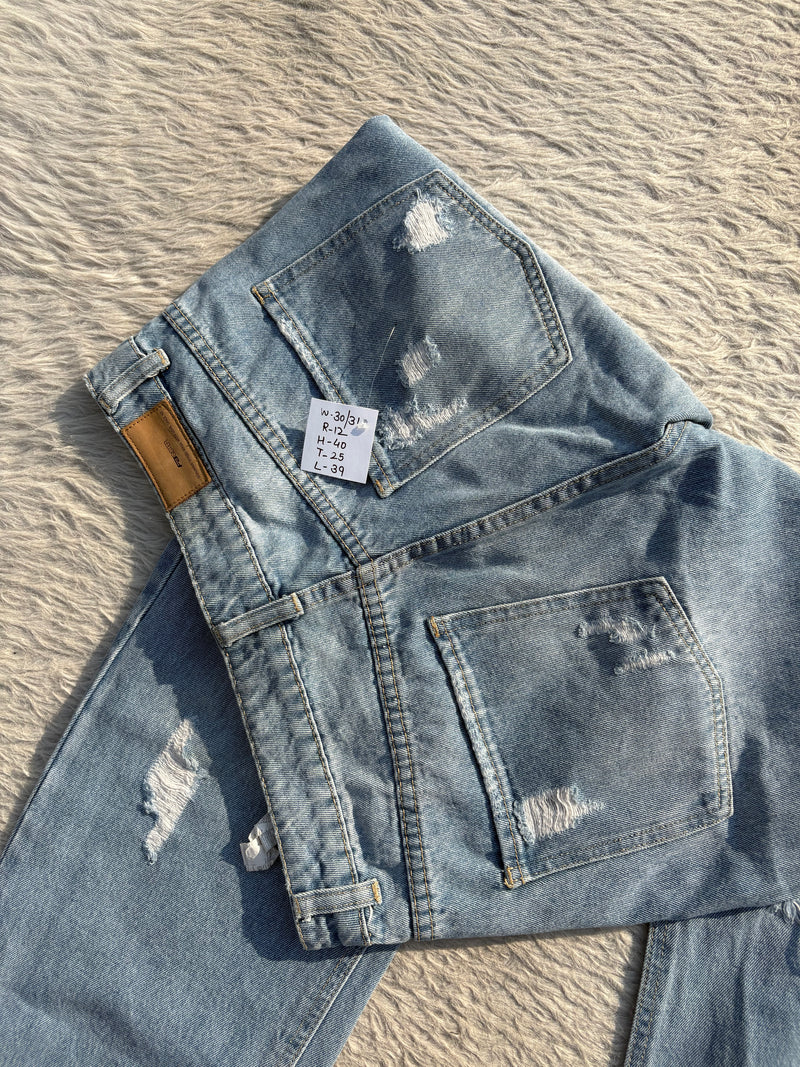 High waisted denim jeans by FB Sister W-30/31