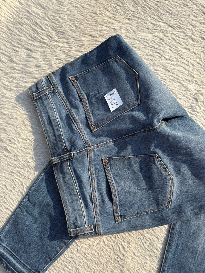 High waisted denim jeans W-30/32