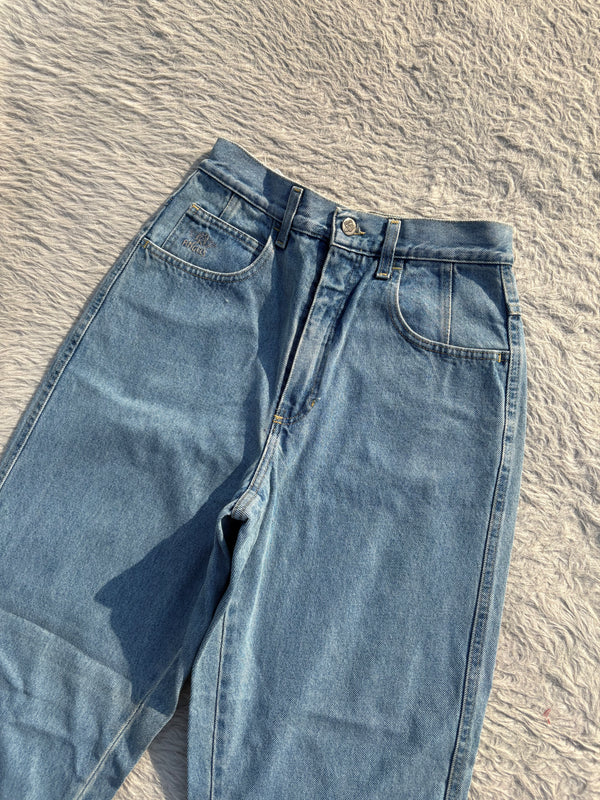 High waisted denim jeans W-26